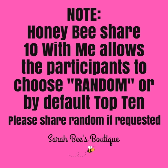 CLOSED WEDNESDAY HONEY BEE SHARE TEN WITH ME - Picture 5 of 6